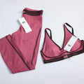 AIRLIFT HIGH-WAIST 7/8 LINE UP LEGGING - PINK